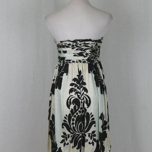 Lia Kes Strapless Silk Bubble Skirt Dress - Picture 5 of 7